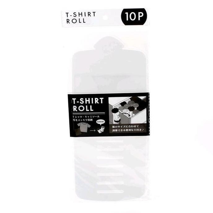 *#*#*#*#] yamada japan brand t shirt roll ( isi 10 ) alat bantu melipat kaos