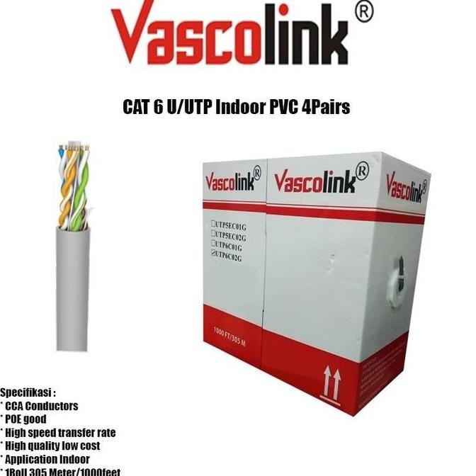 Kabel Utp Vascolink Cat6 1Roll