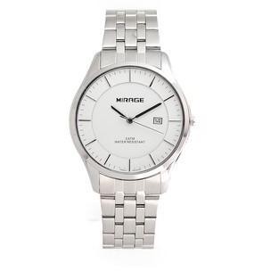 Mirage Watch - Original Mirage Jam Tangan Pria Silver Tahan Air Anti Karat Garansi Resmi 1 Tahun 854