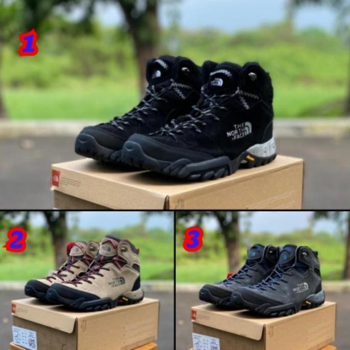 sepatu gunung pria the north face ORIGINAL sepatu outdoor hiking rei HS
