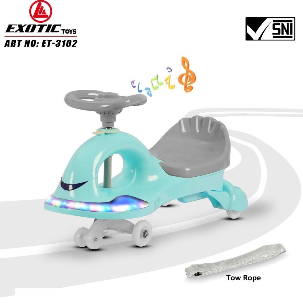 Swing Car Exotic ET 3102 Magic Tolocar Mobil Mainan