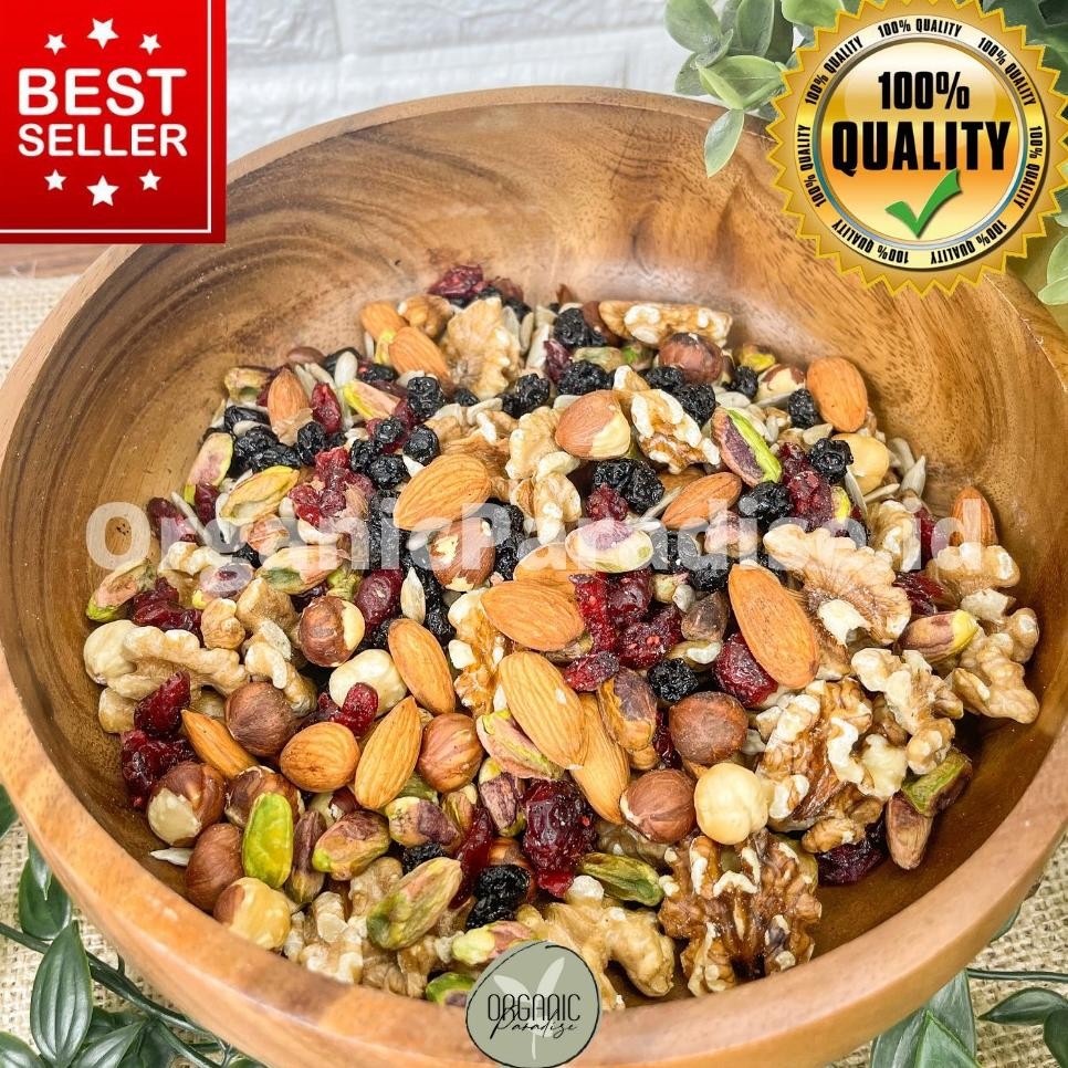 Trail Mix Nut Joy Blend 1 Kg Kacang Mix Nut Joy Blend 1 Kg Organic Paradise