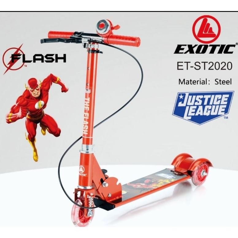 Terlaris Im31 Exotic Iora Skuter Anak Roda 3 / Scooter Anak / Sekuter Anak Perempuan / Otopet Skuter