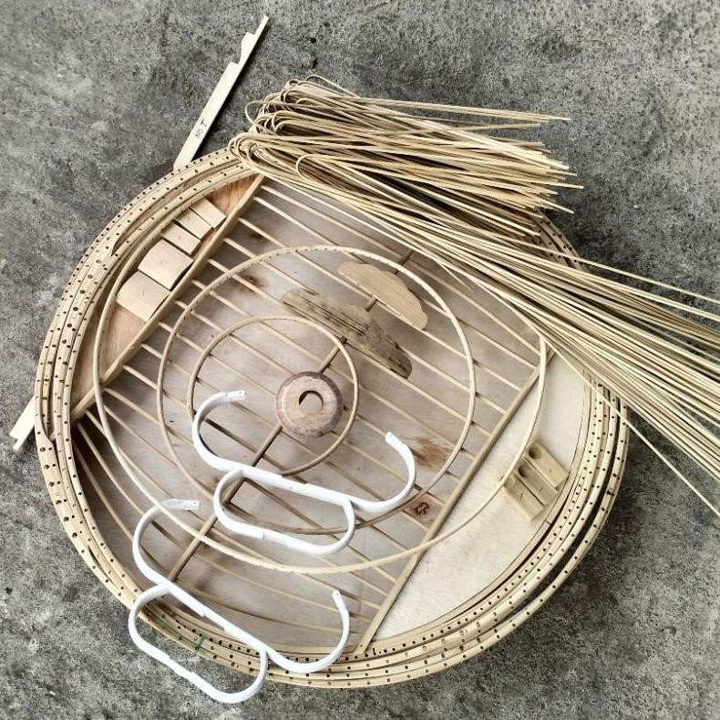 SANGKAR MURAI NO 1 AMBRUKAN (D.60)SIAP RAKIT SANGKAR BURUNG MURAI HALUS RUJI NON ROSS