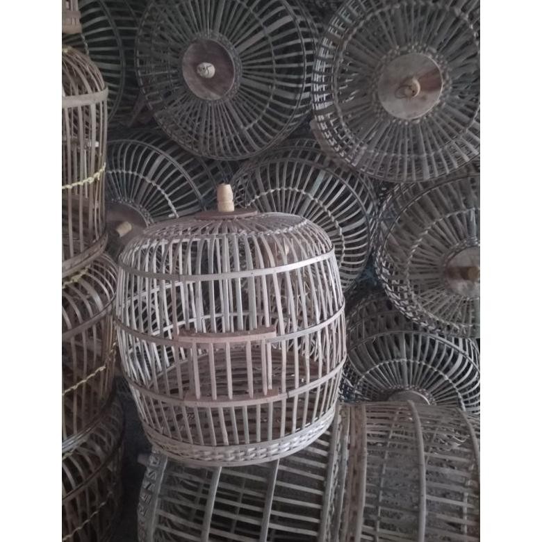 Sangkar Burung puter Kulit