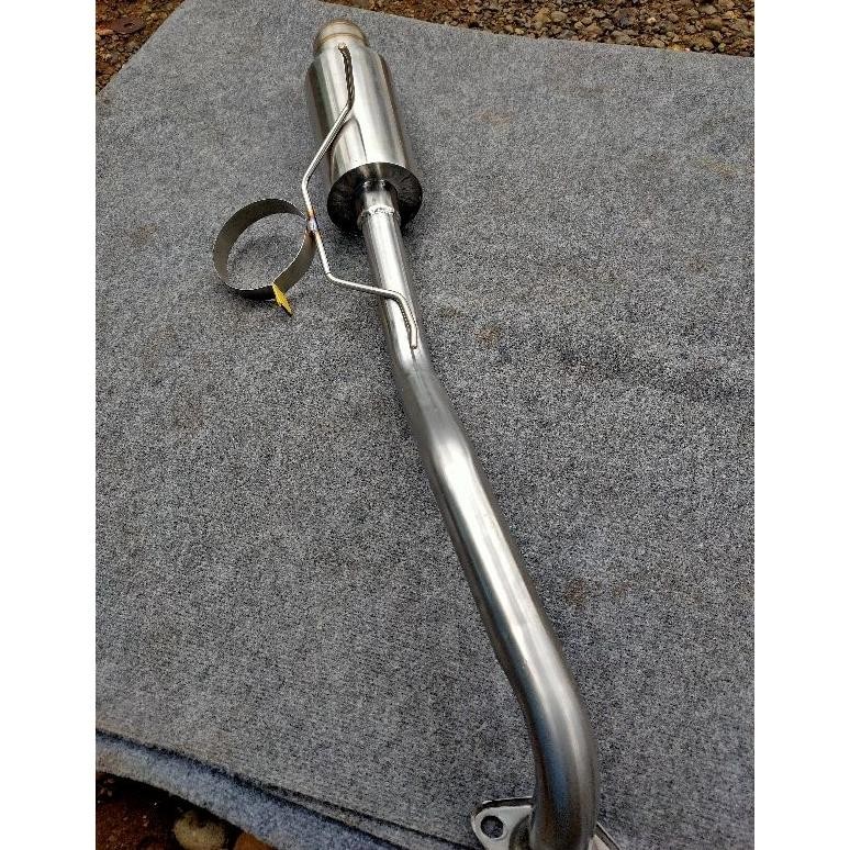 knalpot mobil racing Bolt on pnp mobil jazz gk5 jazz ge8 jazz gd3 model Muffler JS racing bisa reque