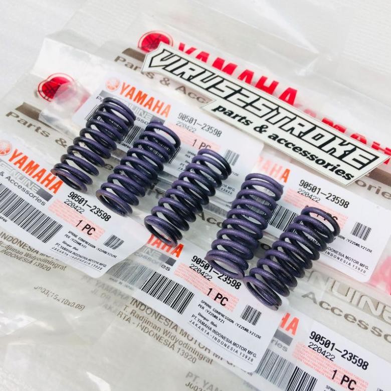 Per Kopling Racing Set Yamaha YZ 125 YZ125 Original YGP Japan 90501-23598