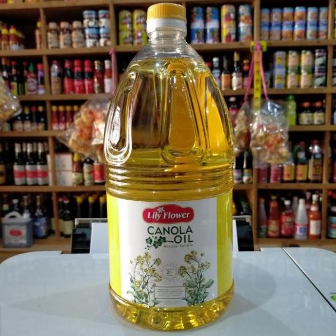 Promo Lily Flower Canola Oil 2 Liter/ Minyak Canola/Canola Oil