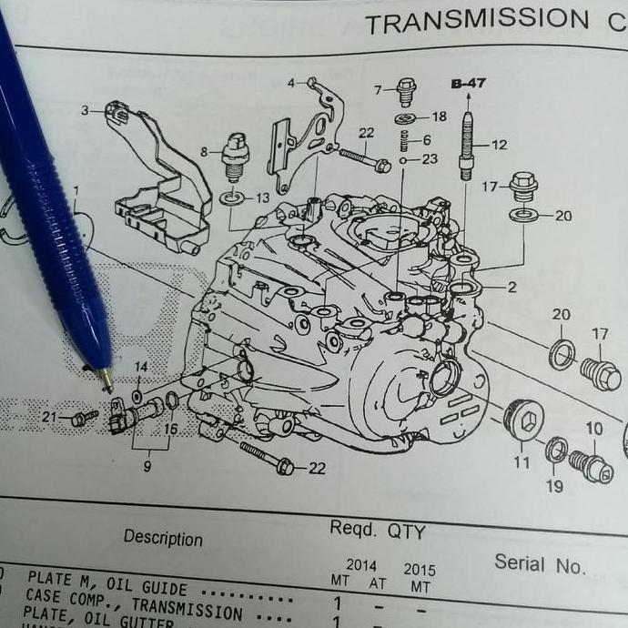 Speed sensor honda MOBILIO manual