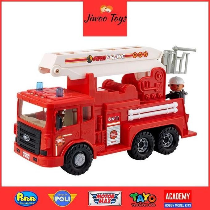 Daesung Truk Fire Engine /Truk Pemadam Friction Car 959-1