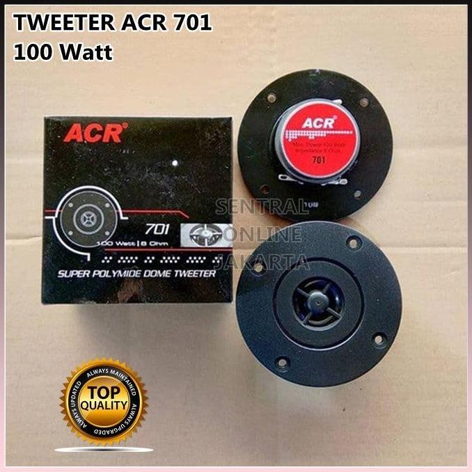 DE65 - Speaker tweeter ACR 701 100 Watt super polydome tweeter 8 ohm ACR701
