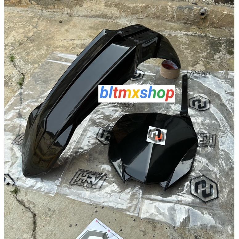 spakbor depan yz 450 new dan papan nomor yz 450 250 new hrv slebor depan yz450 plus papan plat cover
