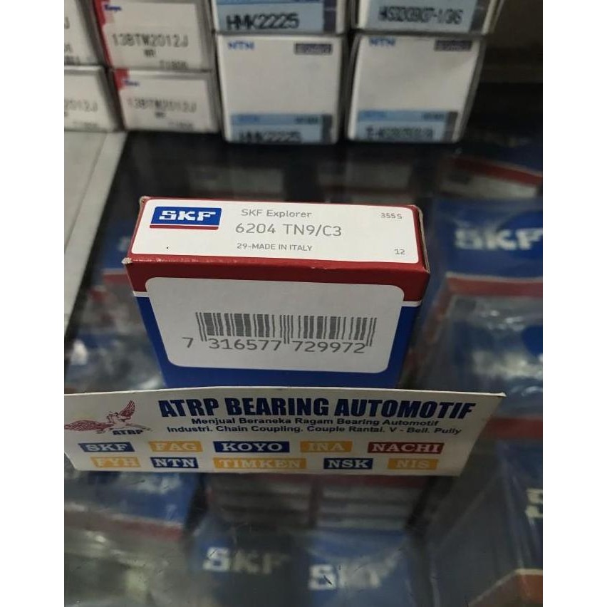 (Best) BALL BEARING 6204 TN9/C3 SKF
