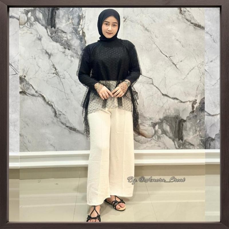 Promo Amora outer tunik kebaya tile doty // blouse kekinian // tunik kondangan wisuda - Termurah Ter