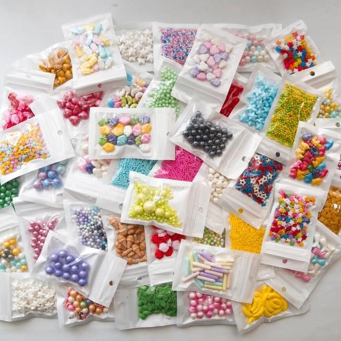 

Gr-Mnsp-0041 Sprinkles Trimit Springkel 10Gr Pita Hati Bunga Frozen ( Bisa Cod )