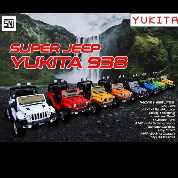 Mainan anak mobil aki ykt938 ykt-938 ykt 938 yukita standard