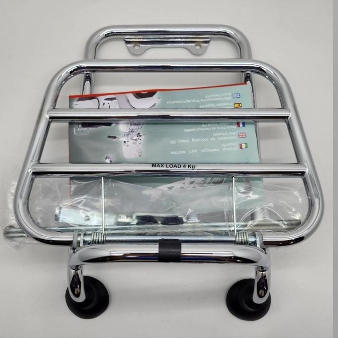 frontrack rak depan vespa px series new px original piaggio front rack