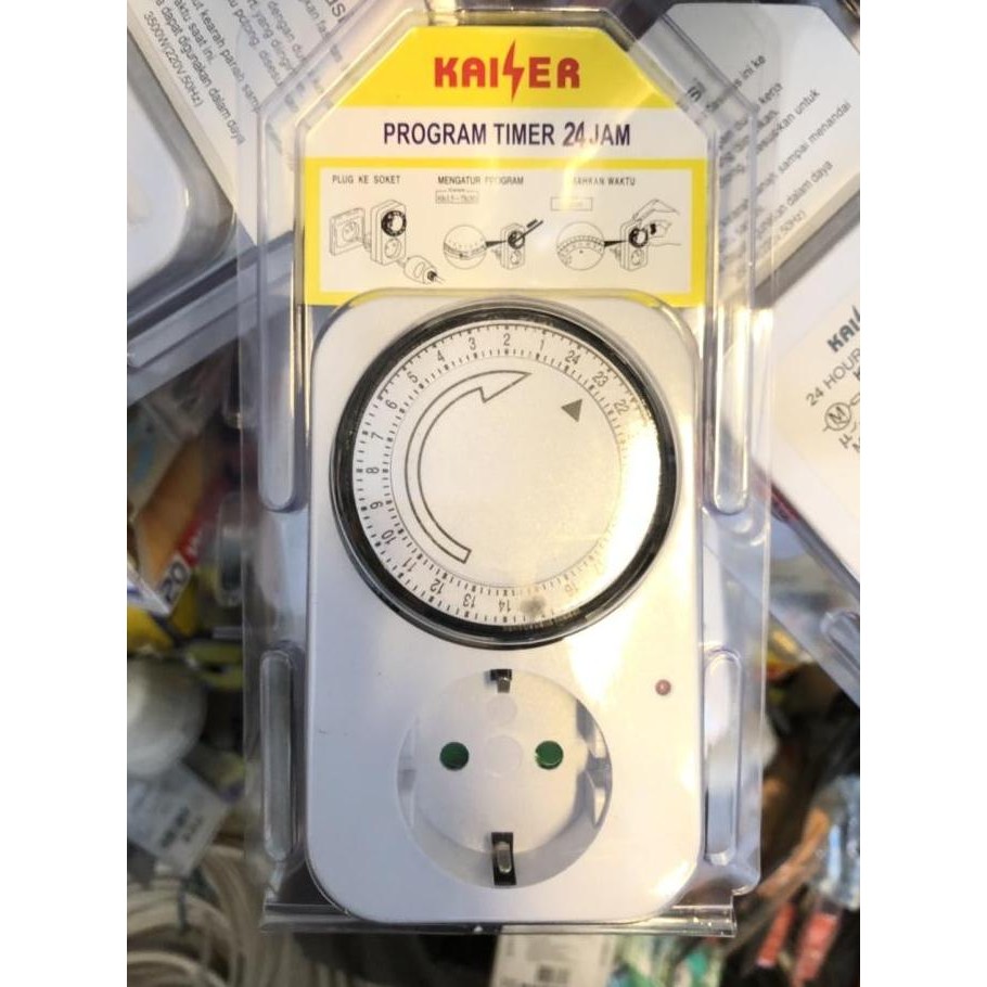 (Best) Timer listrik 24 jam / timer kingstar / timer analog / timer colokan
