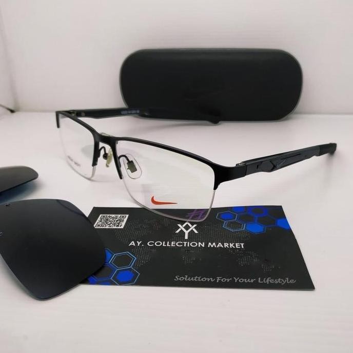 Frame Kacamata Pria Clip On Nike 4889 Af