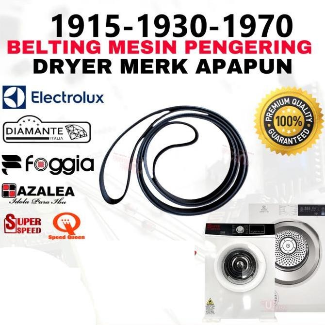Kualitas terbaik] VBELT 1915 1930 1970 6PH VANBELT DRUM DRYER MESIN PENGERING LAUNDRY KONVERSI elect