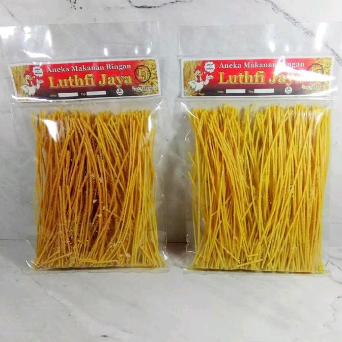 

New Mie Lidi Mi Lidi Gurih Renyah Cemilan Snack Camilan Pedas Asin lidian gulung ngemil keripik