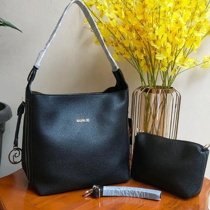 Tas Gunje Original Wanita Kulit Hobo Bag Original