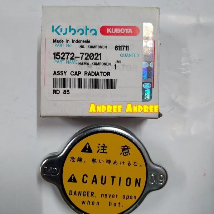 #@#@#@#@] Tutup Cap Radiator Kubota KND220 KND250 KND315 Original