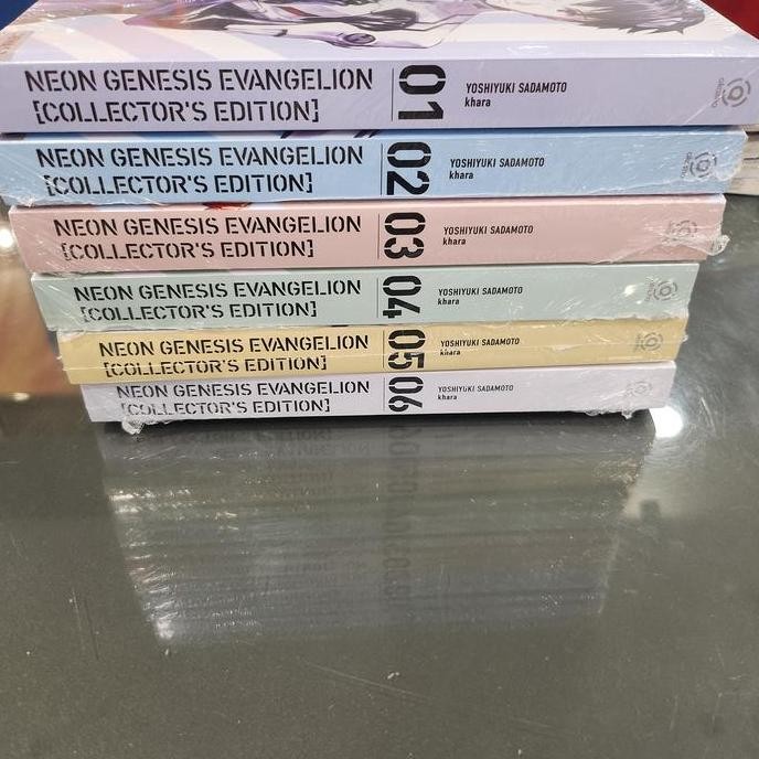 Komik Neon Genesis Evangelion Set Vol 1-6 Segel Ori Bahasa Indonesia