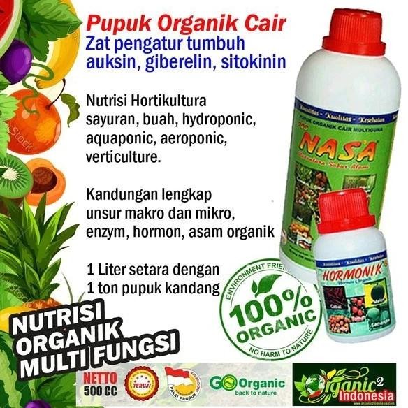 Promo Cod Pupuk Poc Nasa 1Liter , Pupuk Organik Cair, Pupuk Daun Pupuk Segala Jenis Tanaman, Pupuk P