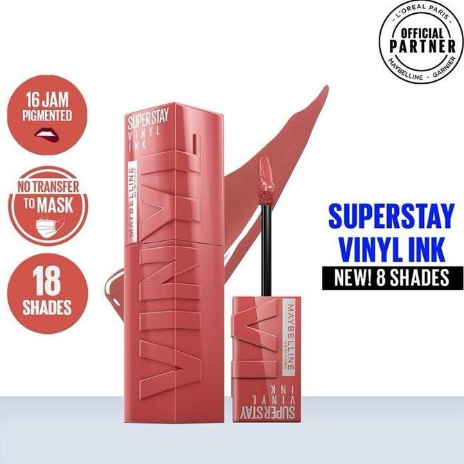 Maybelline Superstay Vinyl Ink - Liquid Lipstick Waterproof Original