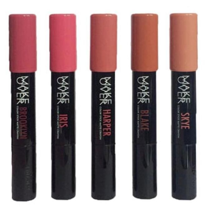 Make Over Color Stick Matte Crayon | Lipstik Stick By Make Over Cosmetics Original