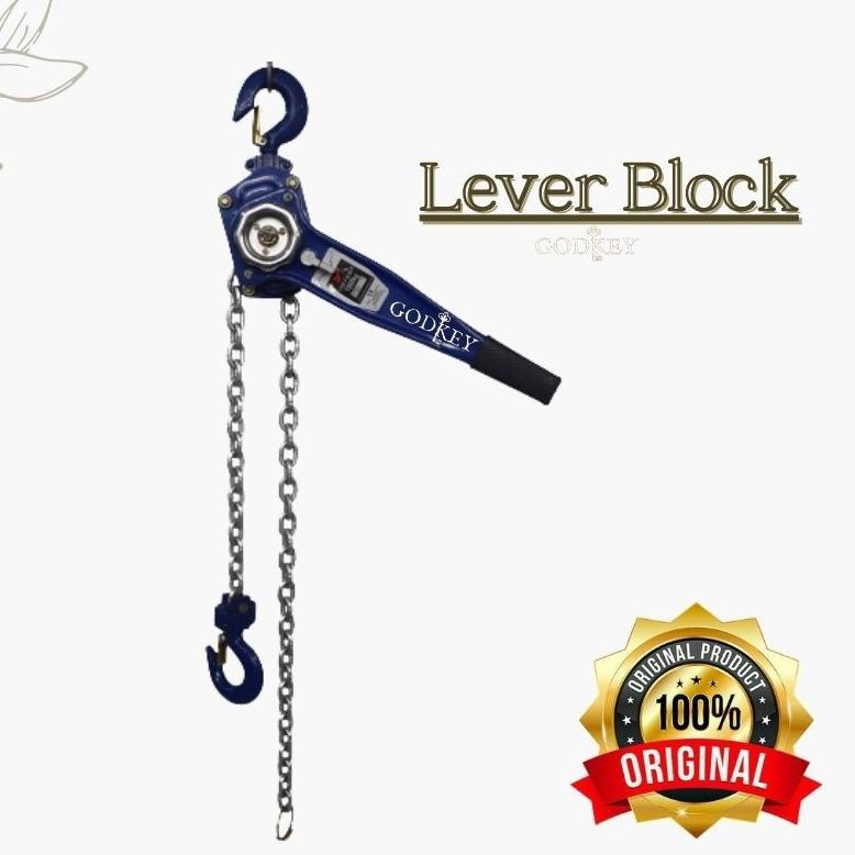 NEW JAPAN Lever Block Lifting Hoist 1,5 ton x 5 meter Kotrek Rantai Angkat Lever Hoist 1,5ton x 5Met