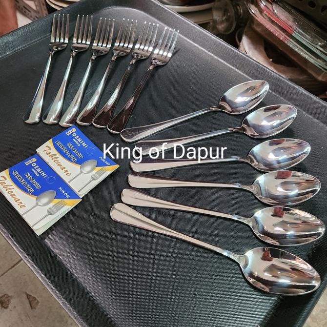 Sendok Makan Garpu Makan Gemini Dinner Spoon Dinner Fork