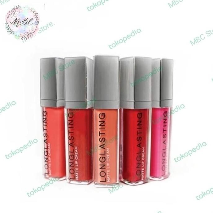 Lt Pro Long Lasting Matte Lip Cream - Lipstick Cair Bibir Hasil Matte Natural -  Lipcream Original