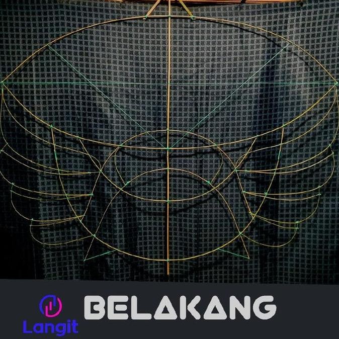 (Good) [ Kerangka layangan ] Kerangka  Ram raman 1,5 meter / 150 cm / Arku layangan ram raman Bambu