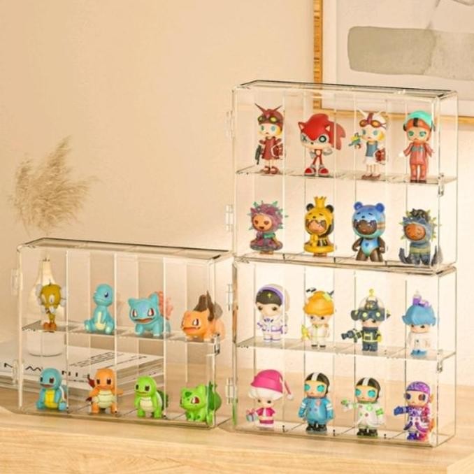 Kotak Tempat Display / Kotak Pajangan Boneka Jam Tangan / Barang Hobby