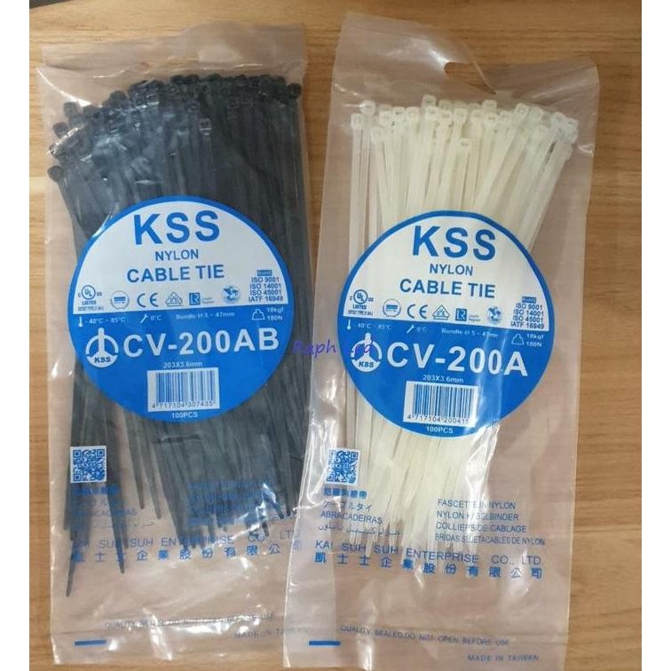 Kabel Ties / Kabel Tis / Cable Tie Cv 200 Kss 20Cm Cv200 20 Cm