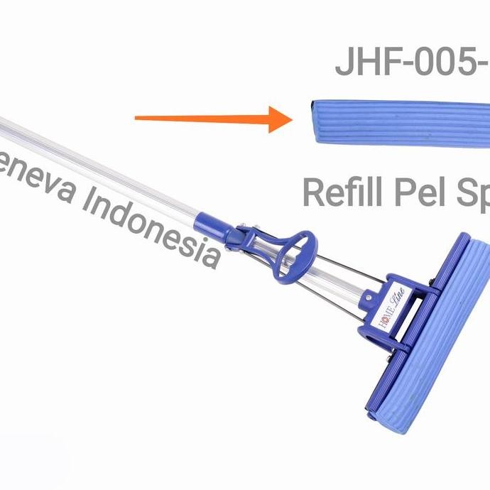 Busa Spon Refill - Gantian Alat Pel Busa Spon Biru Jhf-005-1 Homeline