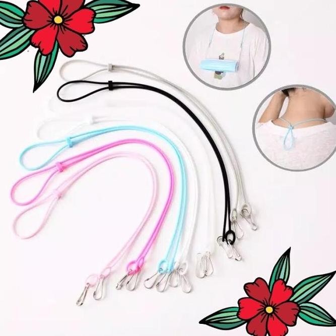 Silicon Lanyard Mask/Tali Masker/Rantai Kalung Masker Korea Strap
