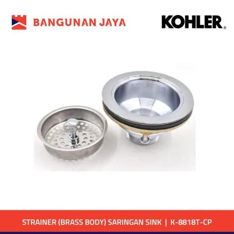 Kohler Strainer Saringan Kitchen Sink | K-8818T-Cp