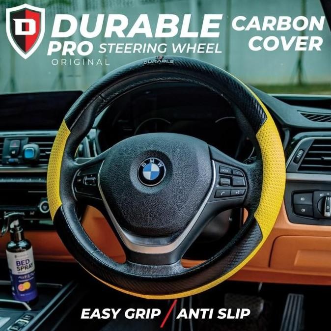 Pajero Sport New Pajero Sarung Setir Cover Stir Carbon Groovy Durable