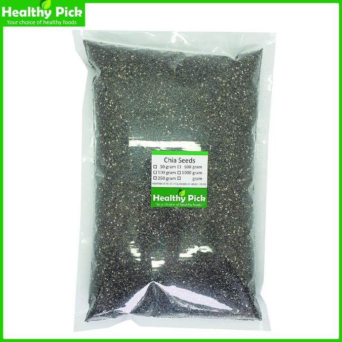 

New Black CHIA SEED Organic Organik 1 Kg