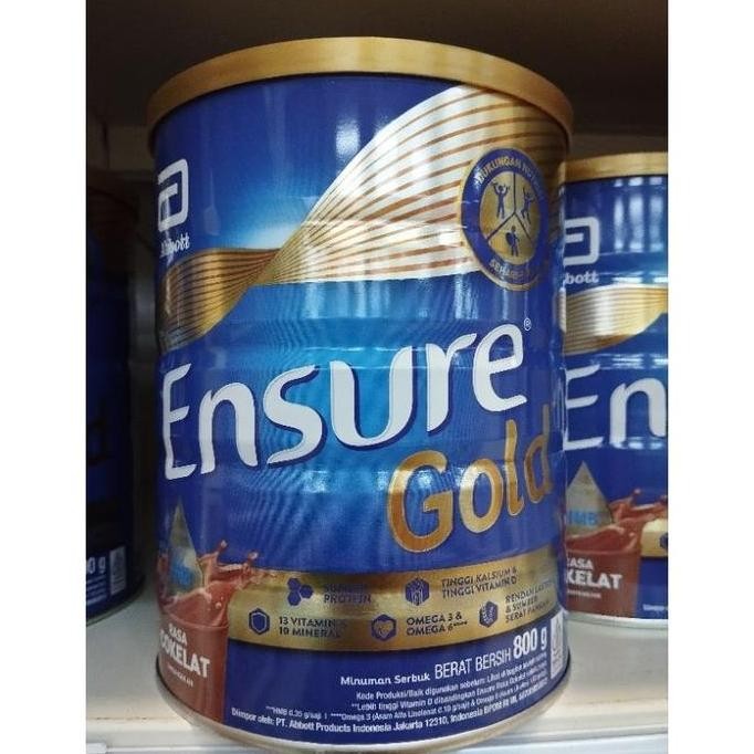 

New ENSURE 800 GRAM SUSU NUTRISI DEWASA RENDAH LAKTOSA
