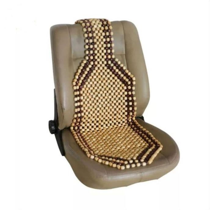 Sandaran jok Mobil Kayu Jatii/Alas Jok Mobil Kayu Alami (Jati)