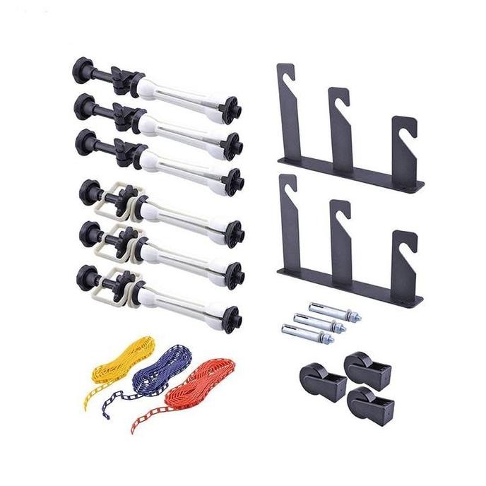 Stand Background Bracket Green Screen Tiang Backdrop Manual Chain Roll