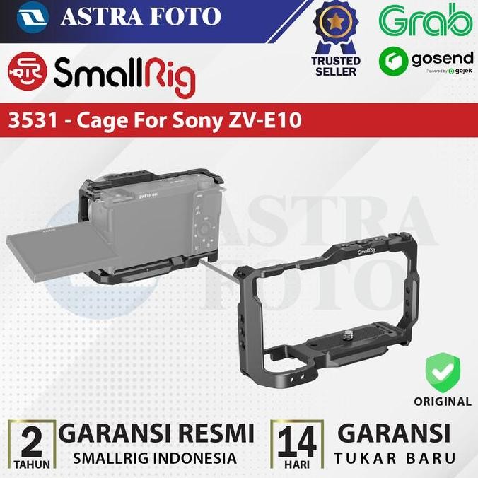 Smallrig Camera Cage For Camera Sony Zv-E10 3531 | Smallrig 3531