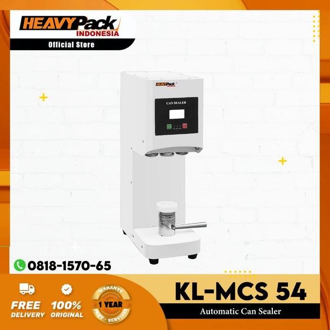 Can Sealer Otomatis / Mesin Pengemas Kaleng Kl-Mcs / Heavypack