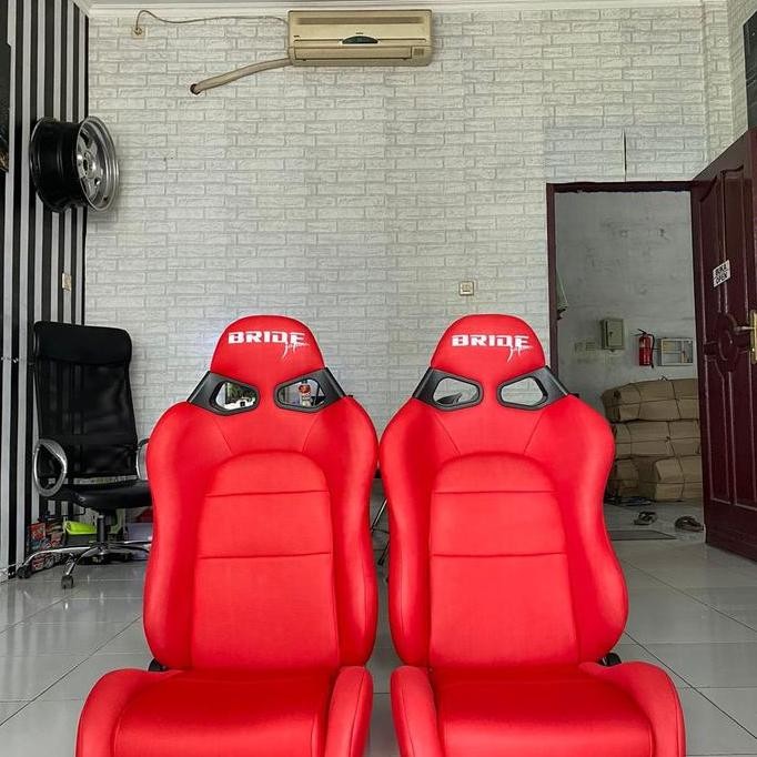 Jok mobil racing bride cuga hitam/jok mobil universal