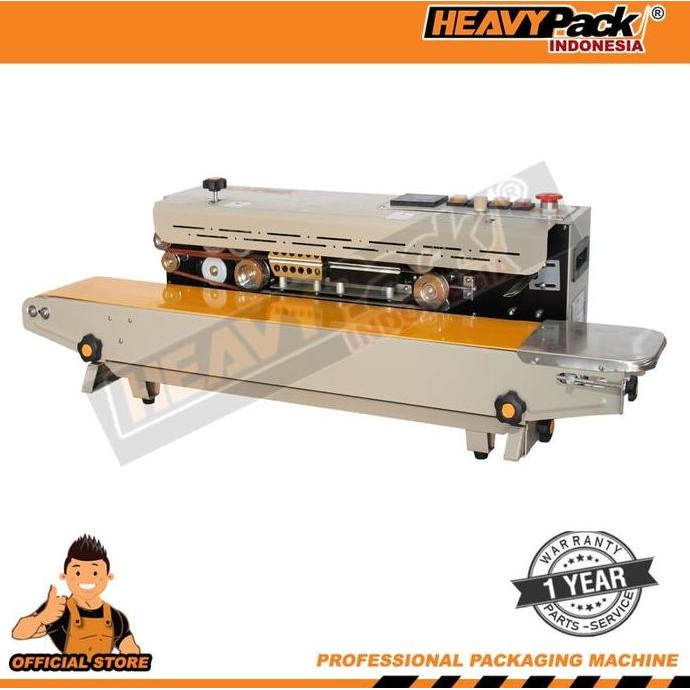 Heavypack Mesin Seal Continuous Band Sealer Pengemas Dbf-1000An