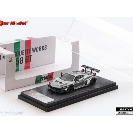 Star Model 1:64 LBWK LB-Silhouette Works Ferrari 458 GT